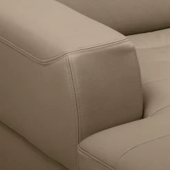 Fredriks Canapé d’angle Lucena - Cuir véritable - Taupe - Méridienne courte à gauche (vue de face) - Coffre de lit - Fonction couchage -Canapés Soldes Magasin 1000157368 190604 14181301047 GALLERYIMAGES P000000001000157368