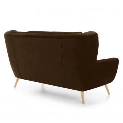 Norrwood Canapé Glenhaven (3 places) - Velours - Marron foncé -Canapés Soldes Magasin 1000157407 190320 11541600307 GALLERYIMAGES P000000001000157407