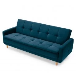 Loftscape Canapé convertible Pabna - Velours - Bleu marine - Aucun accessoire fourni -Canapés Soldes Magasin 1000157437 190320 11545300564 GALLERYIMAGES P000000001000157437