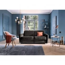 Loftscape Canapé convertible Leopoldina - Velours - Gris foncé - Largeur : 169 cm 13 Loftscape Canapé convertible Leopoldina - Velours - Gris foncé - Largeur : 169 cm -Canapés Soldes Magasin 1000157503 190320 11571401441 MOOD GALLERYIMAGES P000000001000157503 mood