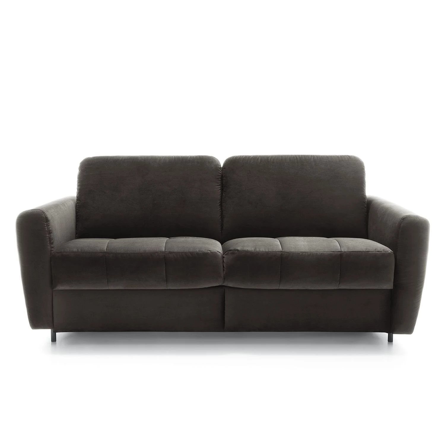 Loftscape Canapé convertible Leopoldina - Velours - Gris foncé - Largeur : 169 cm 6 Loftscape Canapé convertible Leopoldina - Velours - Gris foncé - Largeur : 169 cm – Image 6