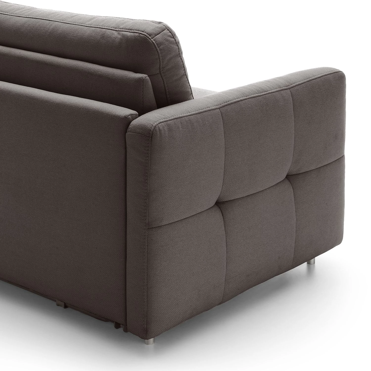 Loftscape Canapé convertible Montenegro - Tissu structuré - Gris lava - Largeur : 157 cm 10 Loftscape Canapé convertible Montenegro - Tissu structuré - Gris lava - Largeur : 157 cm – Image 10