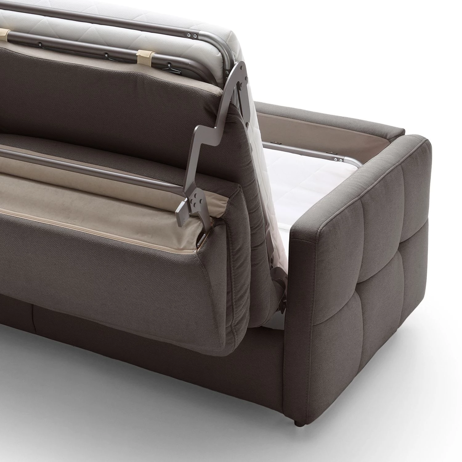 Loftscape Canapé convertible Montenegro - Tissu structuré - Gris lava - Largeur : 157 cm 11 Loftscape Canapé convertible Montenegro - Tissu structuré - Gris lava - Largeur : 157 cm – Image 11