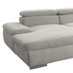 Loftscape Canapé panoramique Glenaire I - Tissu structuré - Gris clair - Méridienne courte à gauche / longue à droite (vue de face) - Fonction couchage (utilisation régulière) -Canapés Soldes Magasin 1000157807 190314 11252701023 GALLERYIMAGES P000000001000157807