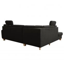 Loftscape Canapé d’angle Berlaar - Aspect cuir vieilli - Anthracite - Méridienne longue à gauche (vue de face) - Avec fonction couchage -Canapés Soldes Magasin 1000157862 190314 11260001596 GALLERYIMAGES P000000001000157862