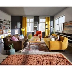 Tom Tailor Canapé Nordic Chic (2 places) - Cuir véritable - Marron -Canapés Soldes Magasin 1000161911 190304 11480400004 MOOD GALLERYIMAGES P000000001000161911 mood