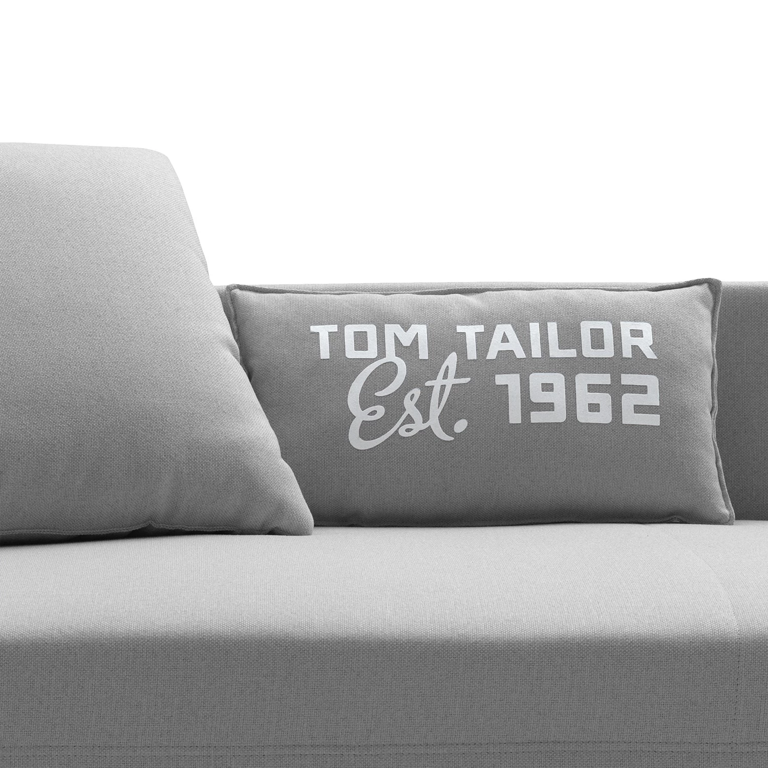 Tom Tailor Canapé convertible Guest - Gris - Accoudoir monté à gauche (vu de face) - 2 coussins 10 Tom Tailor Canapé convertible Guest - Gris - Accoudoir monté à gauche (vu de face) - 2 coussins – Image 10