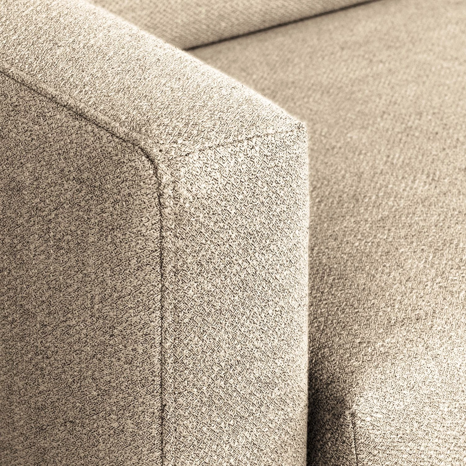 Mørteens Canapé Hotan (3 places) - Tissu - Beige 7 Mørteens Canapé Hotan (3 places) - Tissu - Beige – Image 7