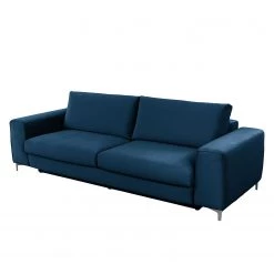 Jack & Alice Canapé convertible Baitz I - Velours - Bleu pétrole -Canapés Soldes Magasin 1000166865 190502 13144600247 GALLERYIMAGES P000000001000166865