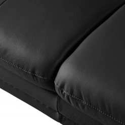 Fredriks Canapé Lutz II (3 places) - Cuir véritable - Noir -Canapés Soldes Magasin 1000167387 210323 15222001506 DETAILS P000000001000167387