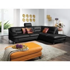 Fredriks Canapé d’angle Lutz II - Cuir véritable - Noir - Méridienne longue à droite (vue de face) 10 Fredriks Canapé d’angle Lutz II - Cuir véritable - Noir - Méridienne longue à droite (vue de face) -Canapés Soldes Magasin 1000167431 190402 16530400273 MOOD GALLERYIMAGES P000000001000167431 mood