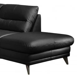 Fredriks Canapé d’angle Lutz II - Cuir véritable - Noir - Méridienne longue à droite (vue de face) 12 Fredriks Canapé d’angle Lutz II - Cuir véritable - Noir - Méridienne longue à droite (vue de face) -Canapés Soldes Magasin 1000167431 190402 16530400275 GALLERYIMAGES P000000001000167431