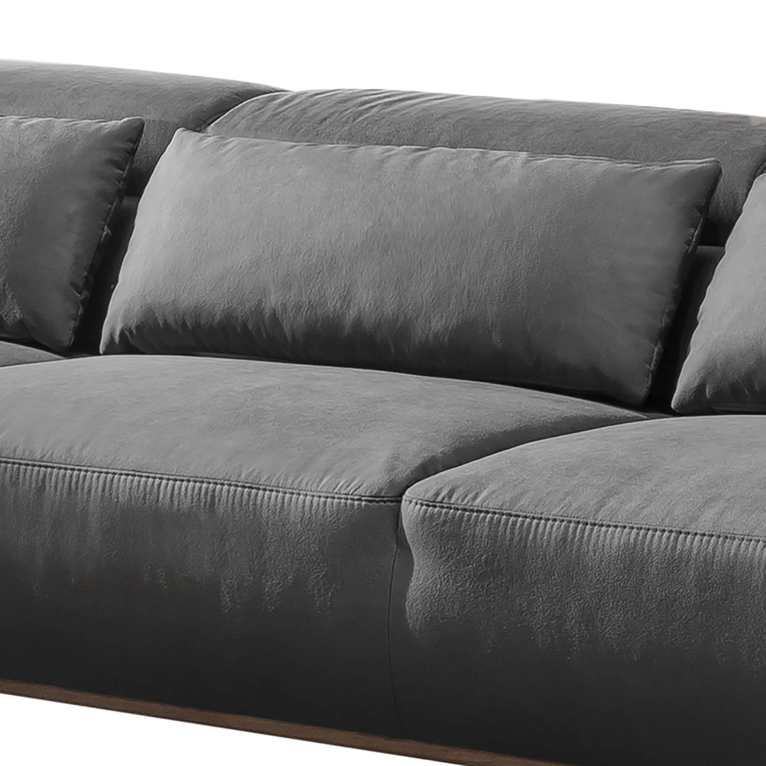 Fredriks Canapé d’angle Tuzen - Microfibre - Méridienne courte à gauche (vue de face) 7 Fredriks Canapé d’angle Tuzen - Microfibre - Méridienne courte à gauche (vue de face) – Image 7