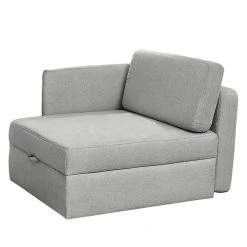 Fredriks Méridienne Nordby - Tissu - Gris clair