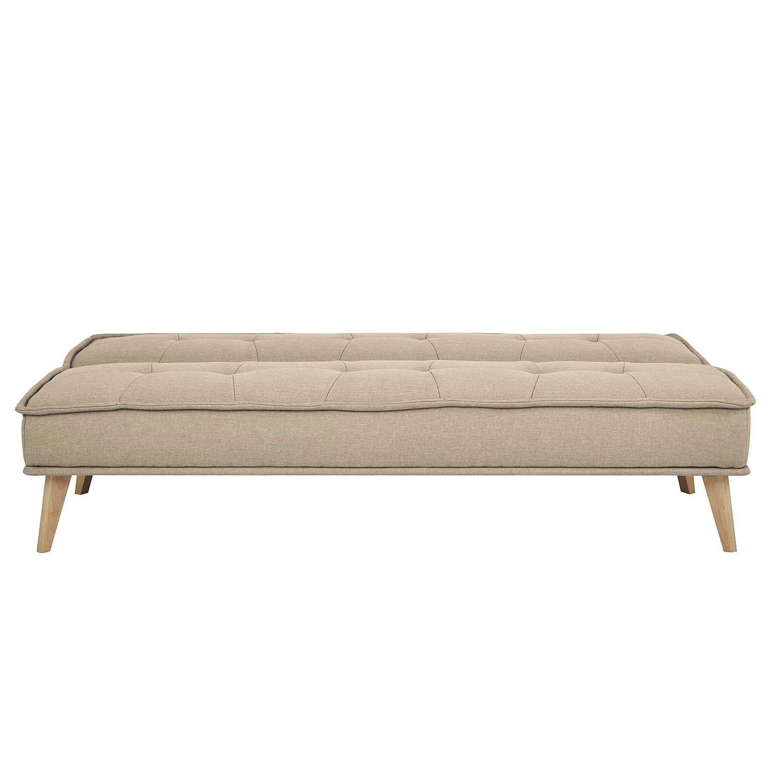 Mørteens Canapé convertible Tournon - Tissu - Beige 4 Mørteens Canapé convertible Tournon - Tissu - Beige – Image 4