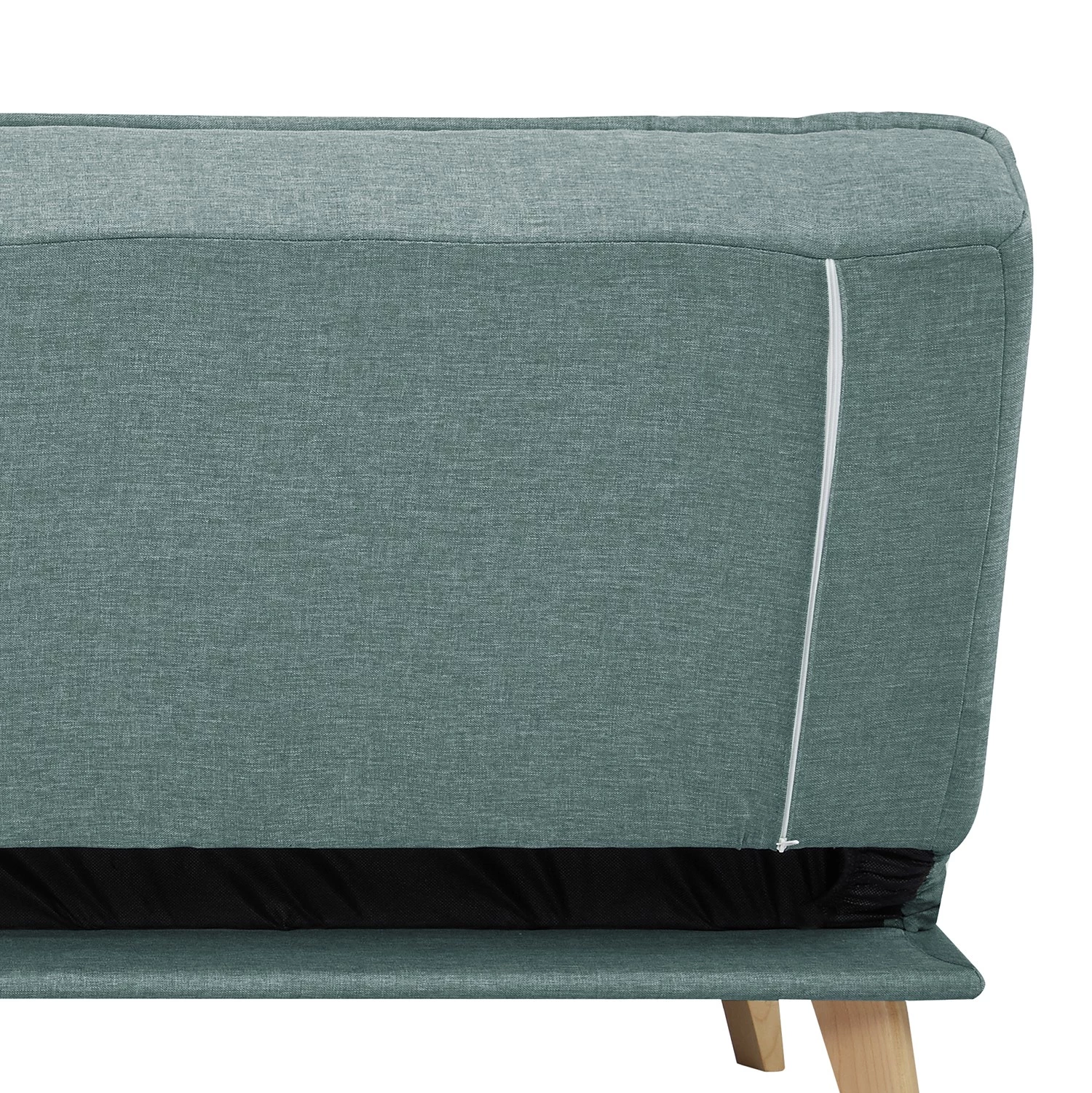 Mørteens Canapé convertible Tournon - Tissu - Bleu Gris 11 Mørteens Canapé convertible Tournon - Tissu - Bleu Gris – Image 11