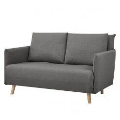 Mørteens Canapé convertible Lobau - Tissu - Gris clair