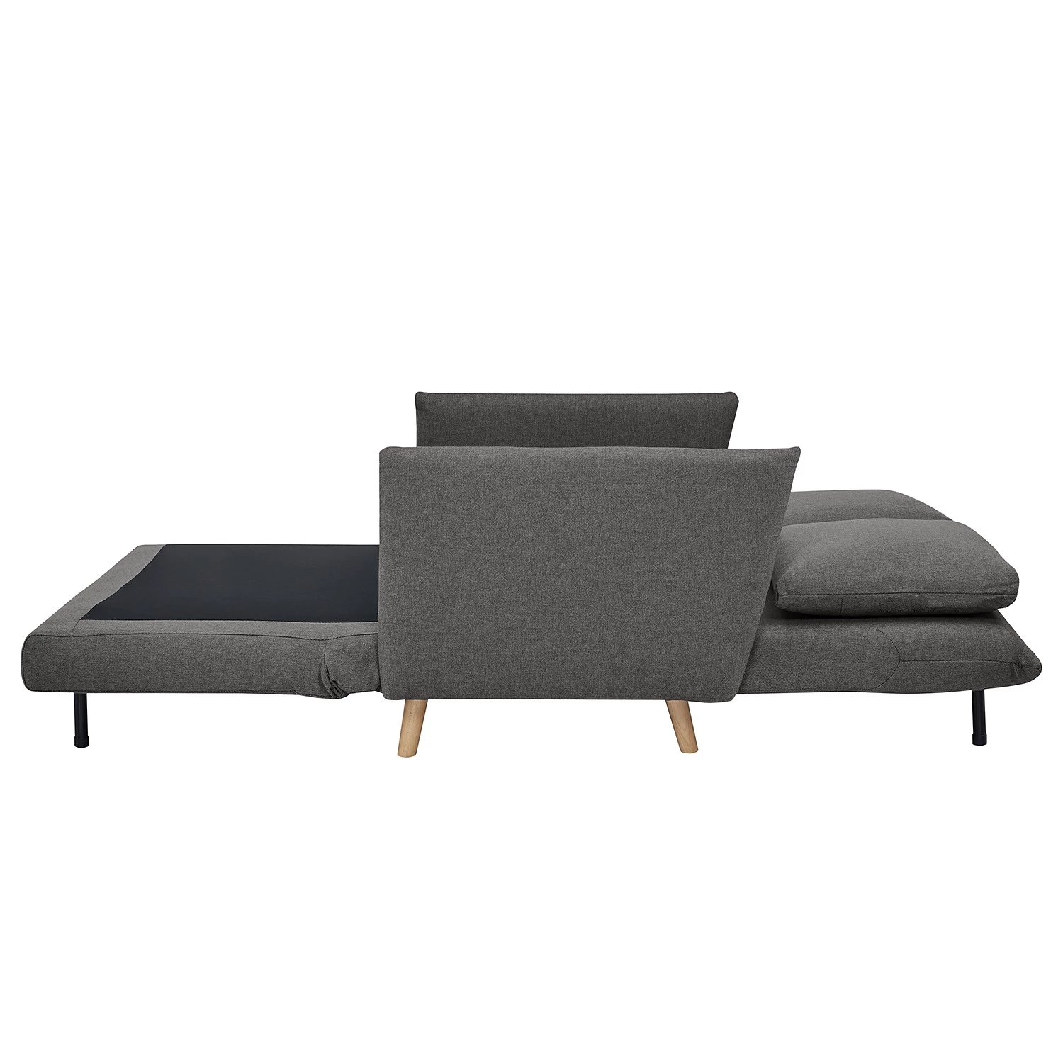 Mørteens Canapé convertible Lobau - Tissu - Gris clair 7 Mørteens Canapé convertible Lobau - Tissu - Gris clair – Image 7