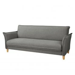 Mørteens Canapé convertible Statesville II - Tissu - Gris foncé