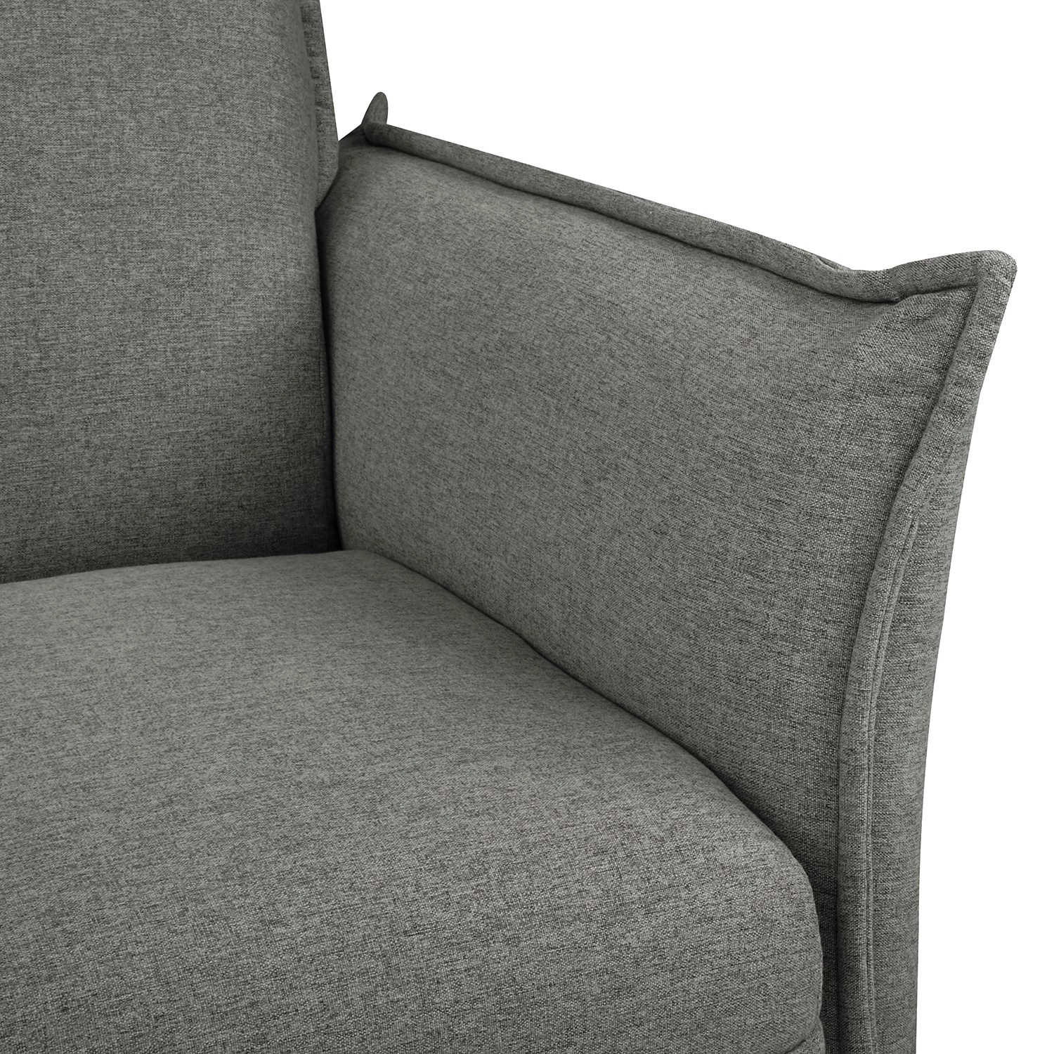 Mørteens Canapé convertible Statesville II - Tissu - Gris foncé 12 Mørteens Canapé convertible Statesville II - Tissu - Gris foncé – Image 12