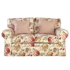 Ridgevalley Canapé Rubik (2 places) - Coton - Blanc crème