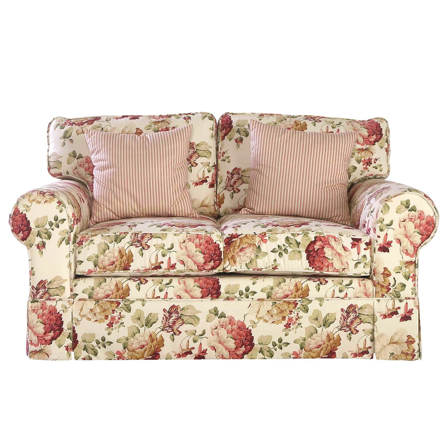 Ridgevalley Canapé Rubik (2 places) - Coton - Blanc crème 1 Ridgevalley Canapé Rubik (2 places) - Coton - Blanc crème