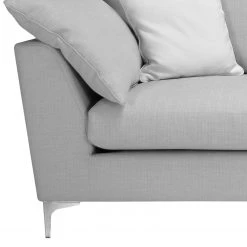 Ridgevalley Canapé Wiers (2 places) - Tissu - Gris clair -Canapés Soldes Magasin 1000175357 190703 09503900047 GALLERYIMAGES P000000001000175357