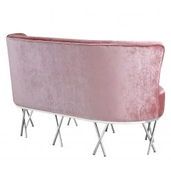 Velvet Studio Canapé Linares - Velours - Rosé -Canapés Soldes Magasin 1000175364 190703 09504000074 GALLERYIMAGES P000000001000175364