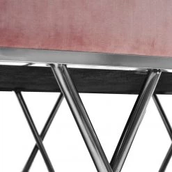 Velvet Studio Canapé Linares - Velours - Rosé -Canapés Soldes Magasin 1000175364 190703 09504000078 GALLERYIMAGES P000000001000175364