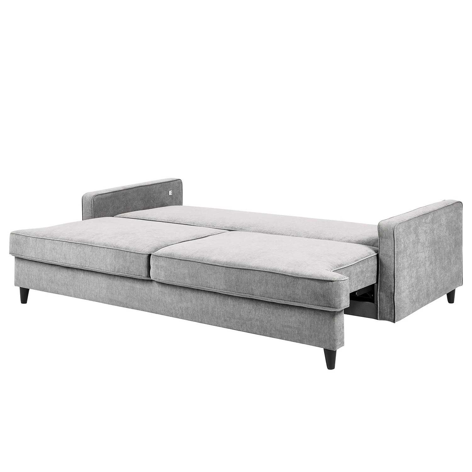 Mørteens Canapé convertible Virum - Tissu - Gris 3 Mørteens Canapé convertible Virum - Tissu - Gris – Image 3