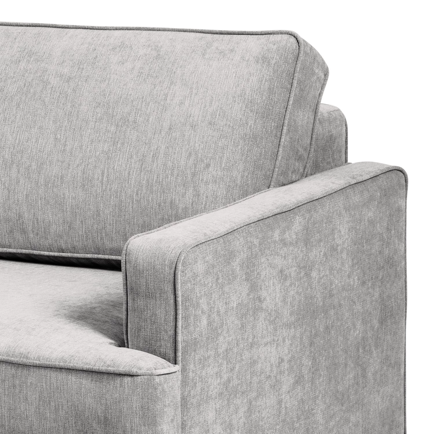 Mørteens Canapé convertible Virum - Tissu - Gris 7 Mørteens Canapé convertible Virum - Tissu - Gris – Image 7