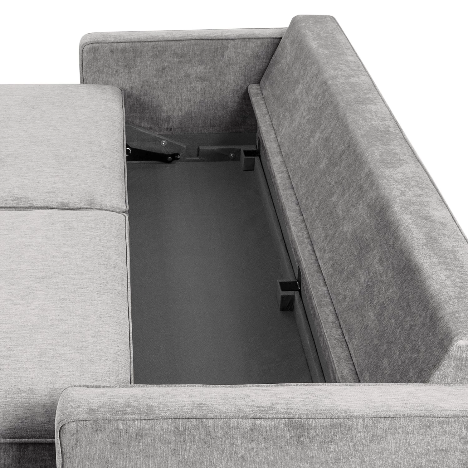 Mørteens Canapé convertible Virum - Tissu - Gris 11 Mørteens Canapé convertible Virum - Tissu - Gris – Image 11