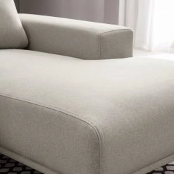 Fredriks Canapé d’angle CONNOLLY - Tissu - Méridienne courte à droite (vue de face) -Canapés Soldes Magasin 1000176534 210323 15232701664 DETAILS P000000001000176534