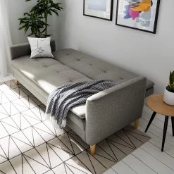 Fredriks Canapé convertible Gizeh - Tissu - Gris 12 Fredriks Canapé convertible Gizeh - Tissu - Gris -Canapés Soldes Magasin 1000176641 210323 15233201678 MOOD DETAILS P000000001000176641 mood