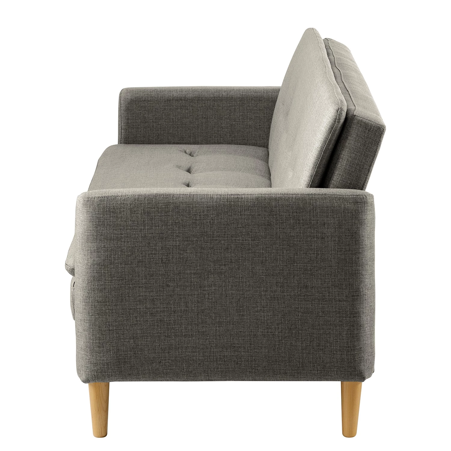 Fredriks Canapé convertible Gizeh - Tissu - Gris 7 Fredriks Canapé convertible Gizeh - Tissu - Gris – Image 7