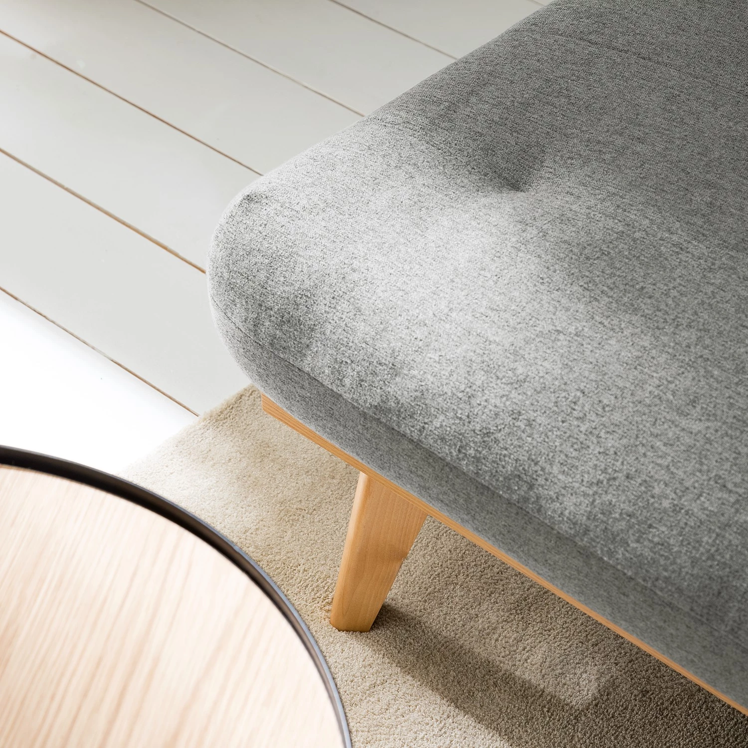 Fredriks Canapé convertible Lubei - Tissu - Gris 12 Fredriks Canapé convertible Lubei - Tissu - Gris – Image 12