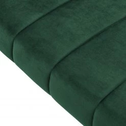Jack & Alice Canapé convertible Lemming - Velours - Vert foncé -Canapés Soldes Magasin 1000176644 200327 14102800010 DETAILS P000000001000176644
