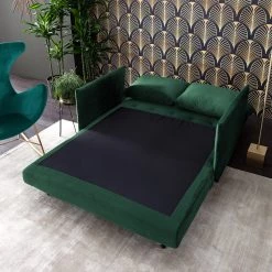 Jack & Alice Canapé convertible Lobau II - Velours - Vert foncé 29 Jack & Alice Canapé convertible Lobau II - Velours - Vert foncé -Canapés Soldes Magasin 1000176648 200408 14180200002 MOOD DETAILS P000000001000176648 mood