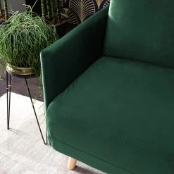 Jack & Alice Canapé convertible Lobau II - Velours - Vert foncé 31 Jack & Alice Canapé convertible Lobau II - Velours - Vert foncé -Canapés Soldes Magasin 1000176648 200408 14181000004 DETAILS P000000001000176648