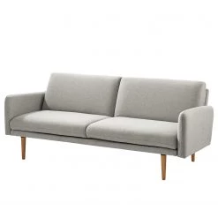 Maison Belfort Canapé convertible Lindoia - Tissu - Gris clair