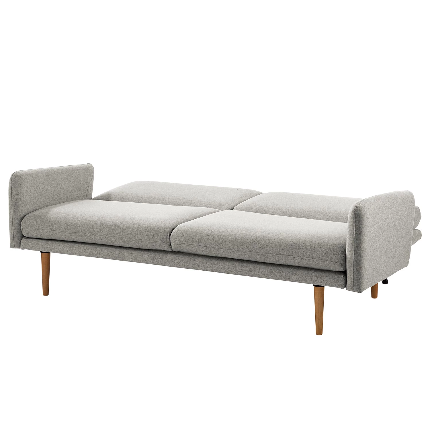 Maison Belfort Canapé convertible Lindoia - Tissu - Gris clair 5 Maison Belfort Canapé convertible Lindoia - Tissu - Gris clair – Image 5