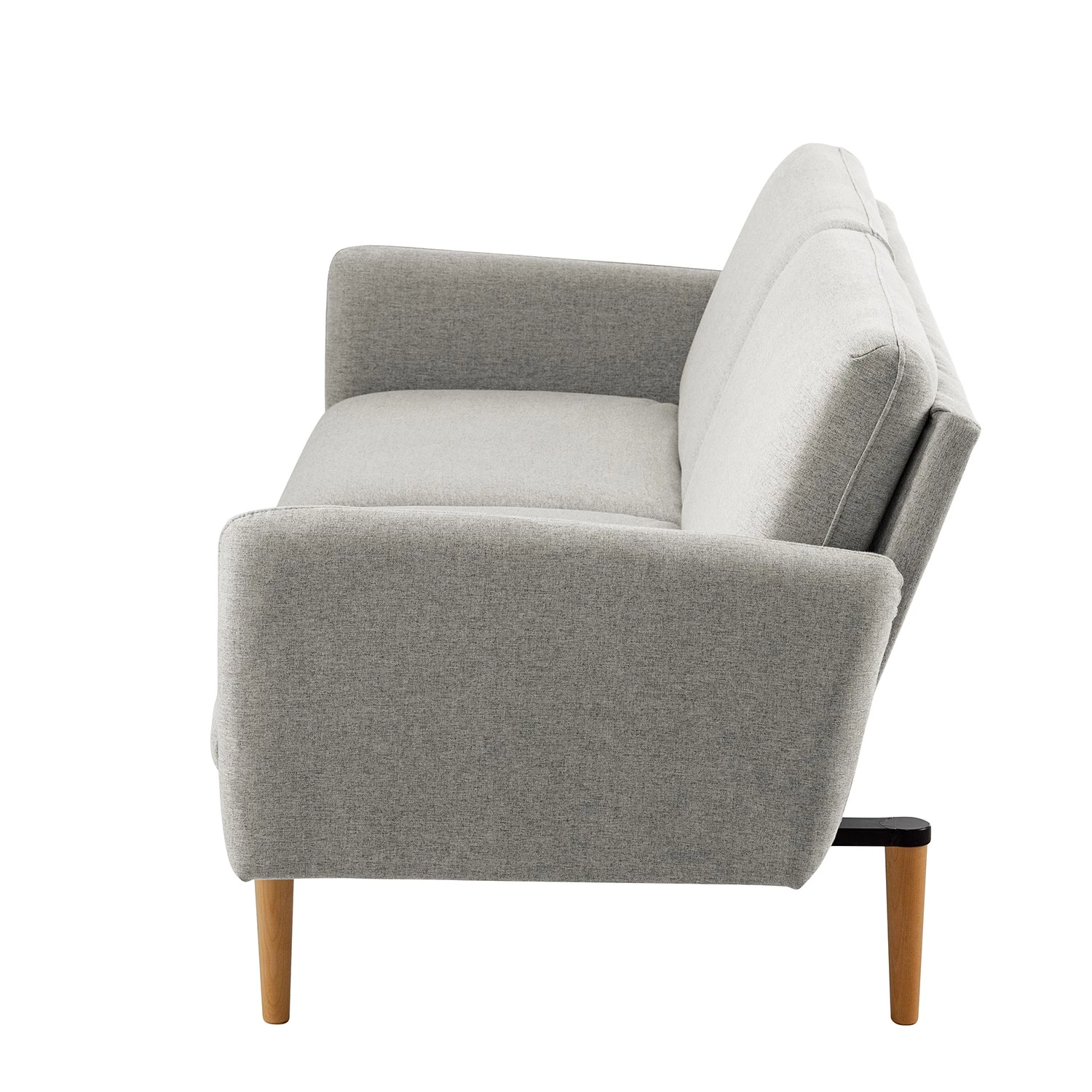 Maison Belfort Canapé convertible Lindoia - Tissu - Gris clair 7 Maison Belfort Canapé convertible Lindoia - Tissu - Gris clair – Image 7