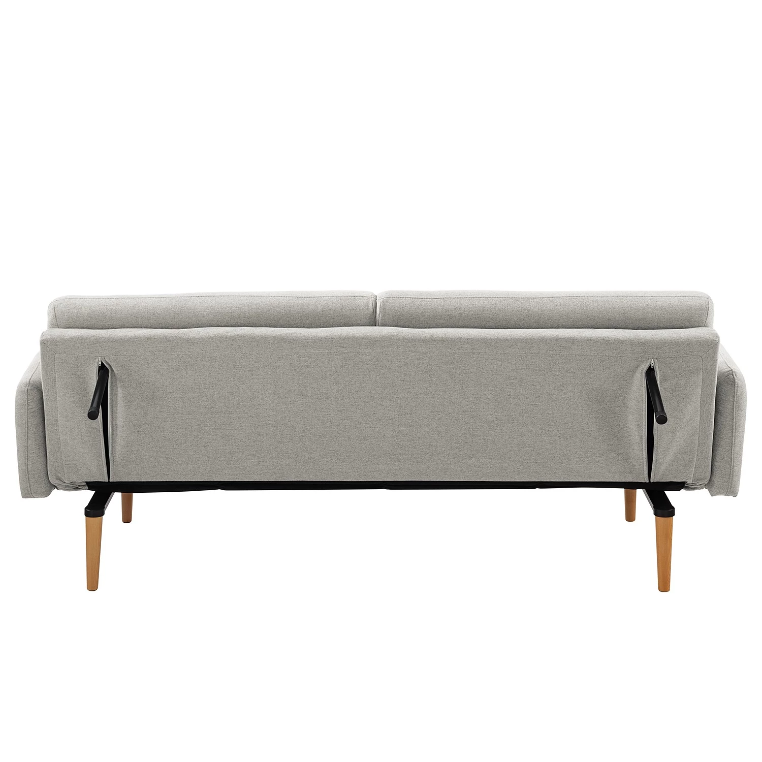 Maison Belfort Canapé convertible Lindoia - Tissu - Gris clair 9 Maison Belfort Canapé convertible Lindoia - Tissu - Gris clair – Image 9