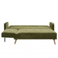 Jack & Alice Canapé d’angle Daru II - Velours - Vert olive -Canapés Soldes Magasin 1000176683 200527 17480500094 DETAILS P000000001000176683