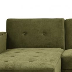 Jack & Alice Canapé d’angle Daru II - Velours - Vert olive -Canapés Soldes Magasin 1000176683 200527 17480500097 DETAILS P000000001000176683