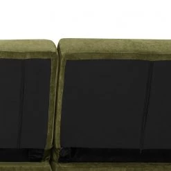 Jack & Alice Canapé d’angle Daru II - Velours - Vert olive -Canapés Soldes Magasin 1000176683 200527 17480500099 DETAILS P000000001000176683