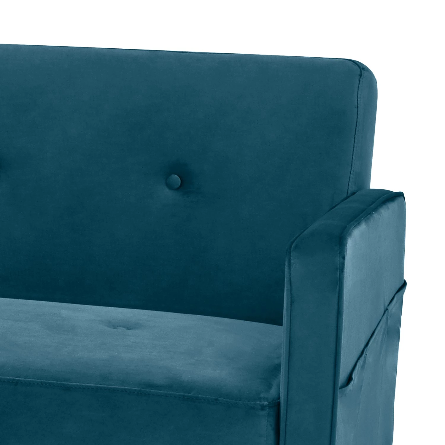 Jack & Alice Canapé d’angle Daru III - Velours - Bleu marine 11 Jack & Alice Canapé d’angle Daru III - Velours - Bleu marine – Image 11