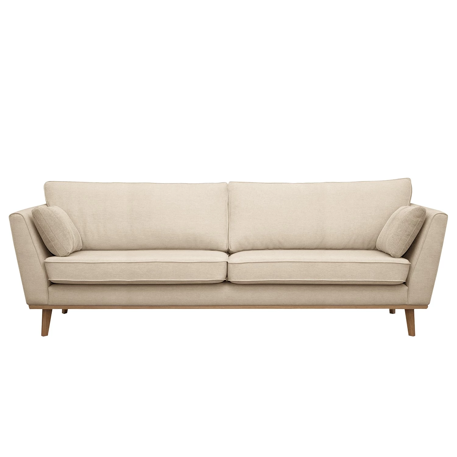 Mørteens Canapé Lauwe (3 places) - Tissu - Crème 3 Mørteens Canapé Lauwe (3 places) - Tissu - Crème – Image 3