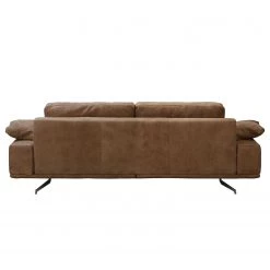 Ars manufacti Canapé Lurrip I (3 places) - Cuir véritable - Marron -Canapés Soldes Magasin 1000179299 190813 17583200717 DETAILS P000000001000179299