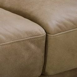 Ars manufacti Canapé Lurrip I (2 places) - Cuir véritable - Taupe -Canapés Soldes Magasin 1000179313 190813 17584000854 DETAILS P000000001000179313